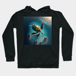 The flying turtle Hoodie